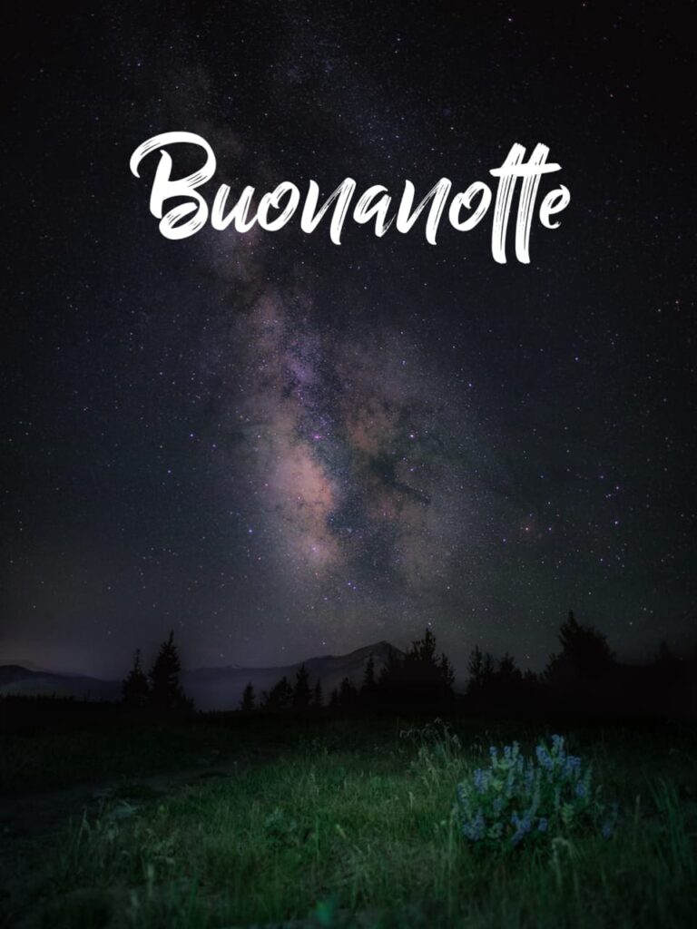 buona notte buonanotte autunnale