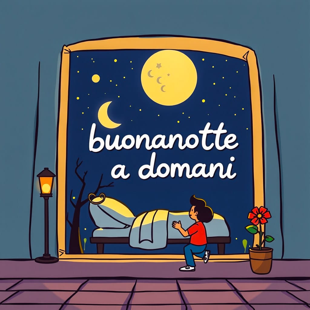 buonanotte a domani divertenti​