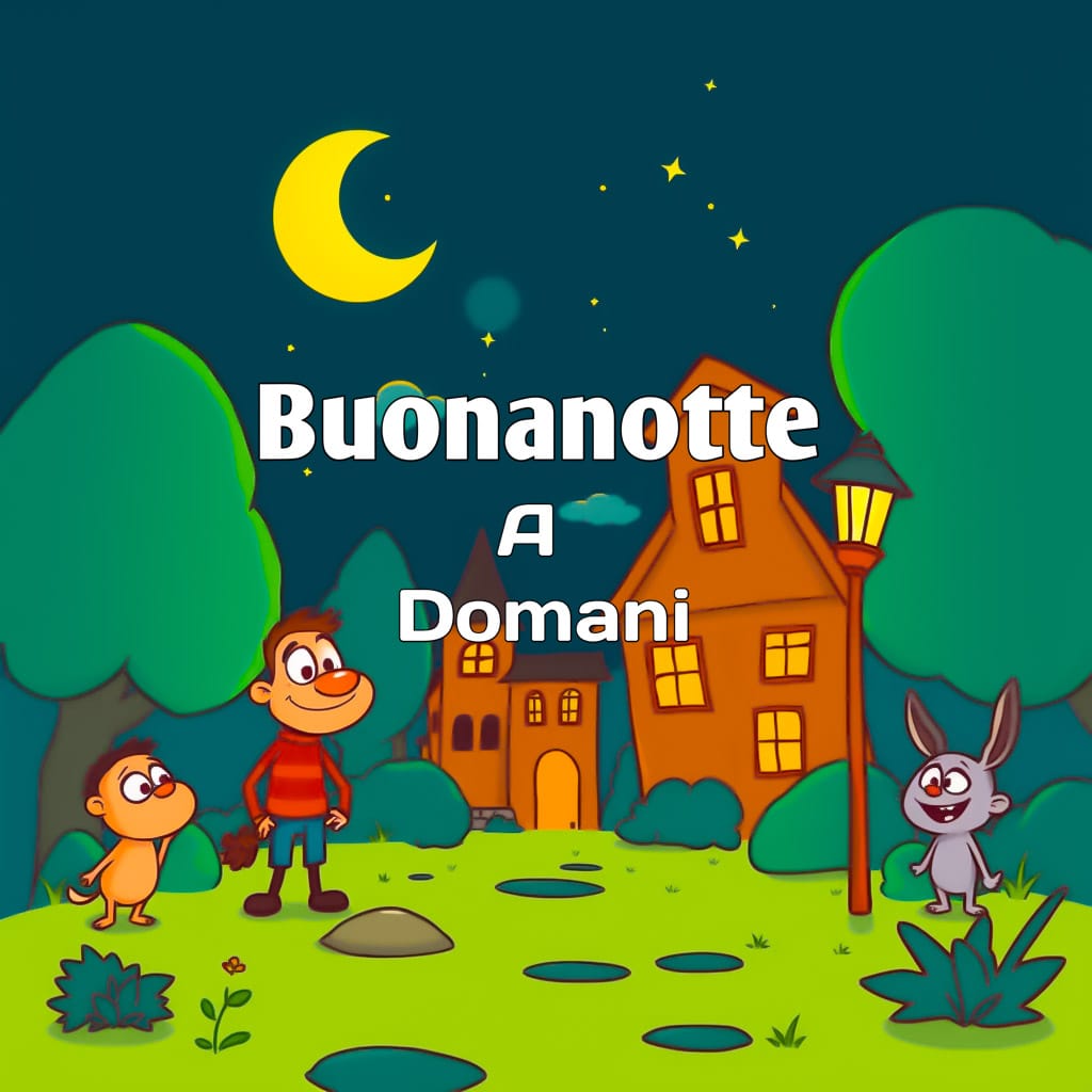 buonanotte a domani immagini​