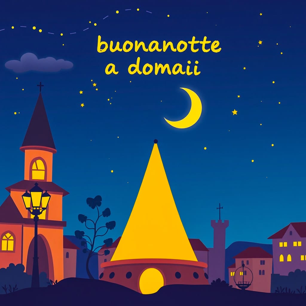 buonanotte a domani mattina​