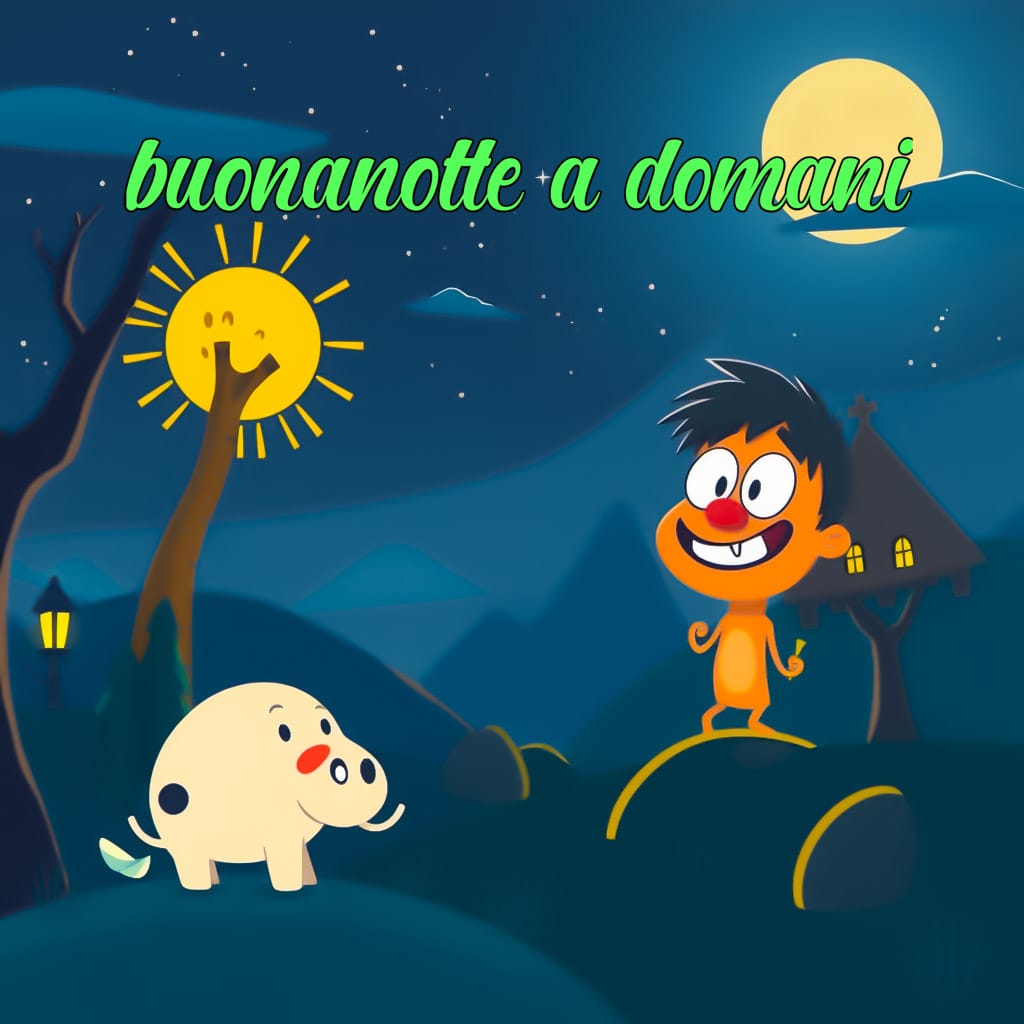 buonanotte a domani pinterest​