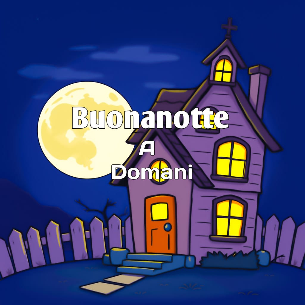 buonanotte amore mio a domani​