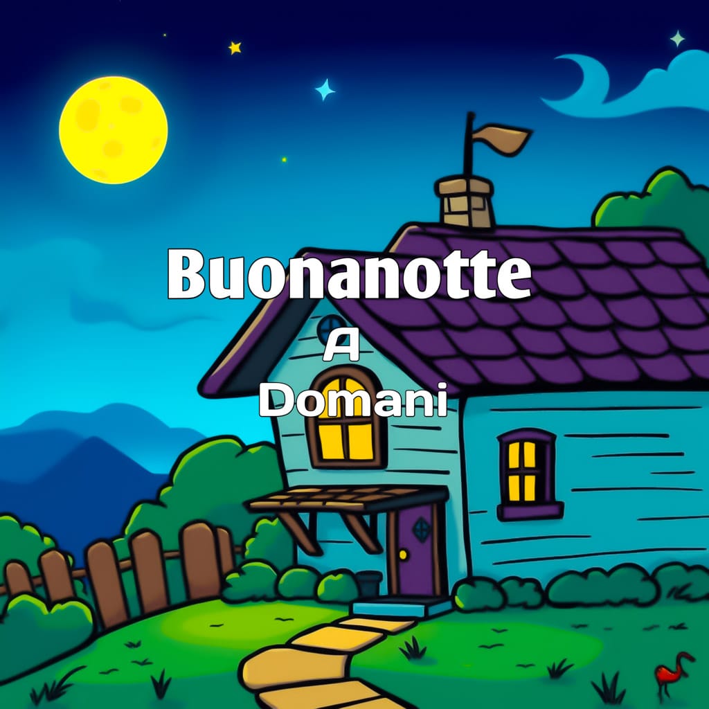 buonanotte con affetto a domani​