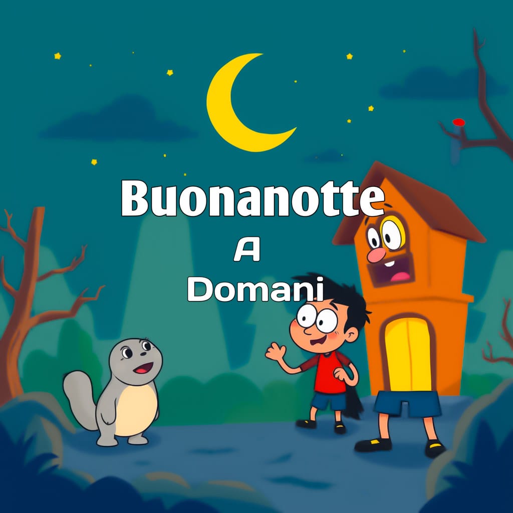 buonanotte un abbraccio a domani​