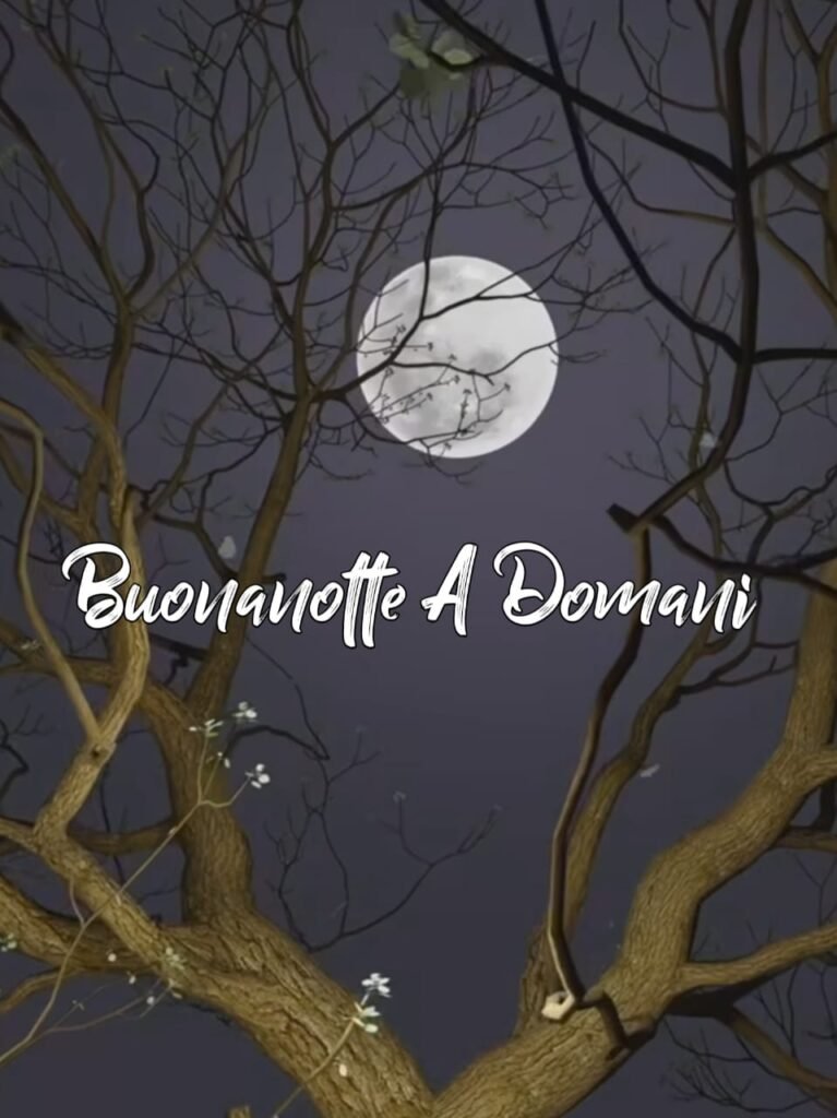 divertente buonanotte a domani