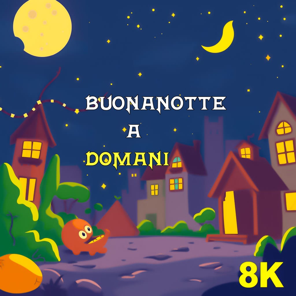 domani mattina ciao buonanotte a domani​