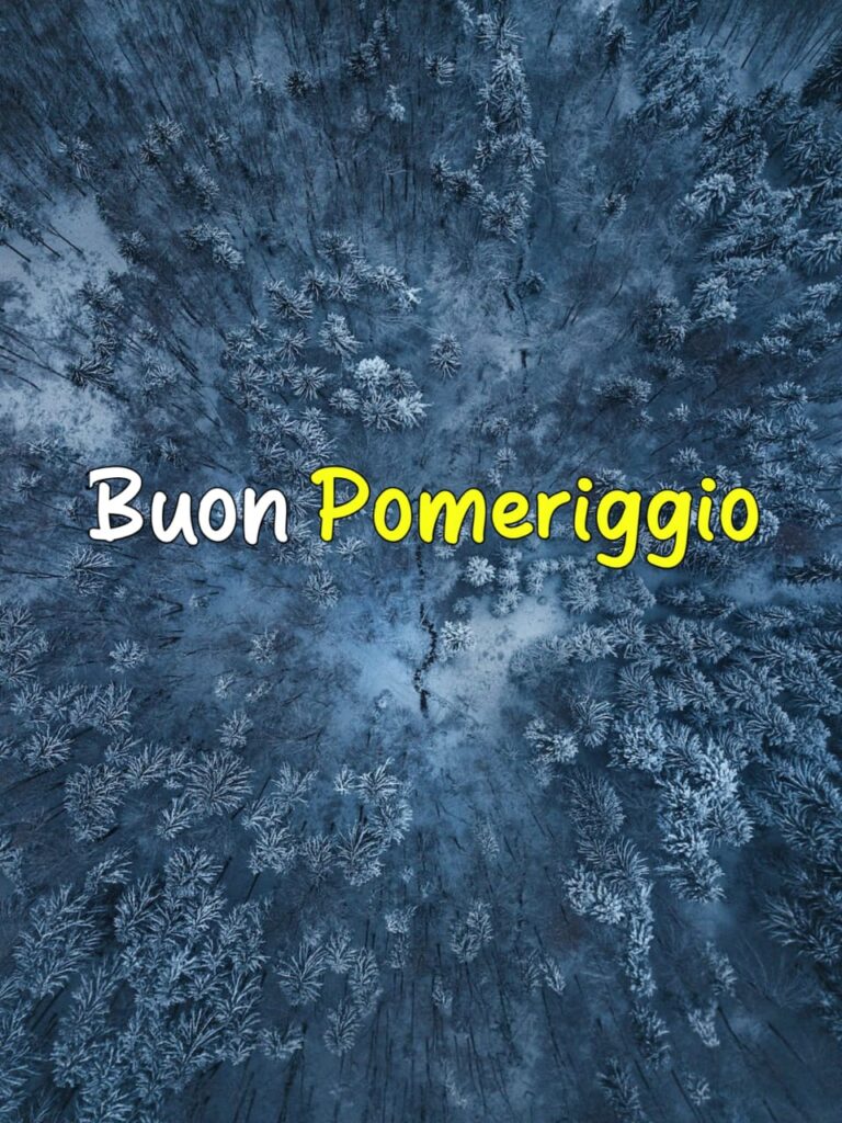 gif buon pomeriggio invernale