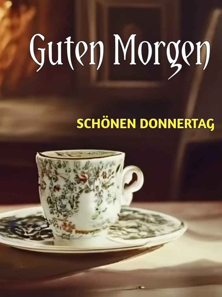 guten morgen donnerstag grüße bilder kostenlos