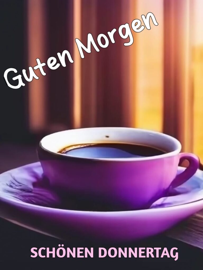 180+ Guten morgen donnerstag für whatsapp