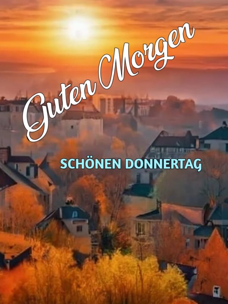 guten morgen donnerstag kostenlos