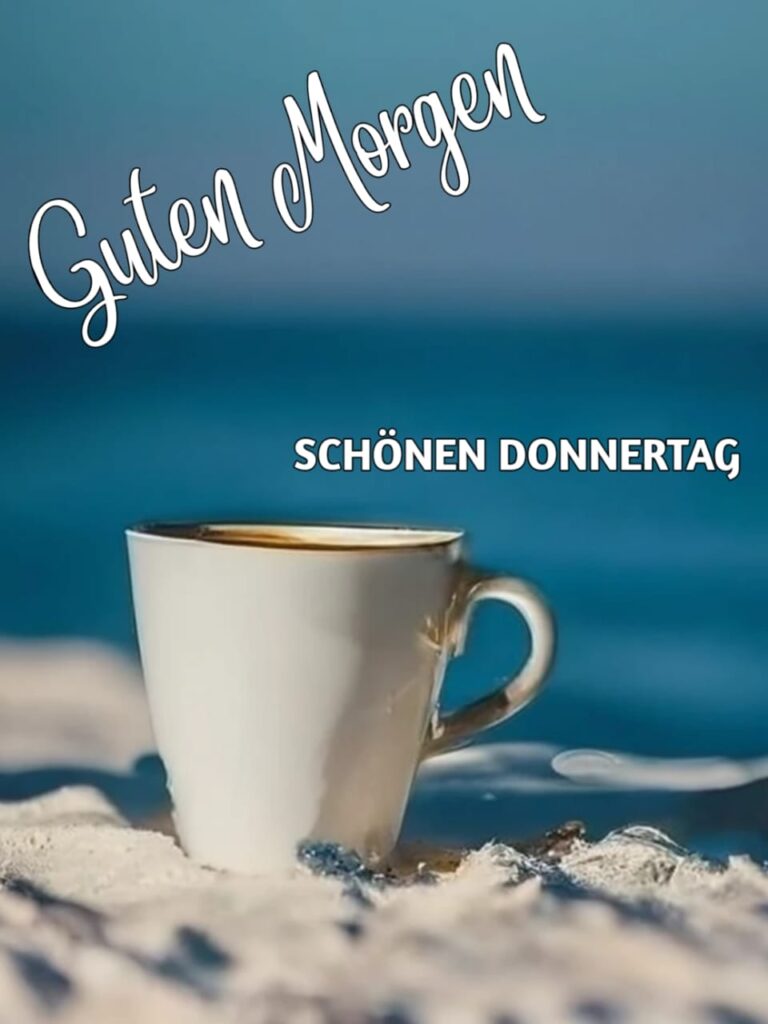 guten morgen donnerstag sonne