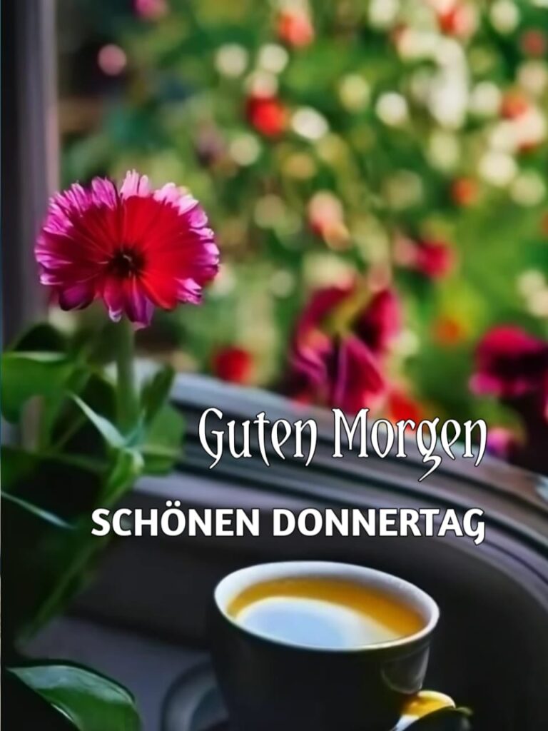 guten morgen donnerstag winterlich