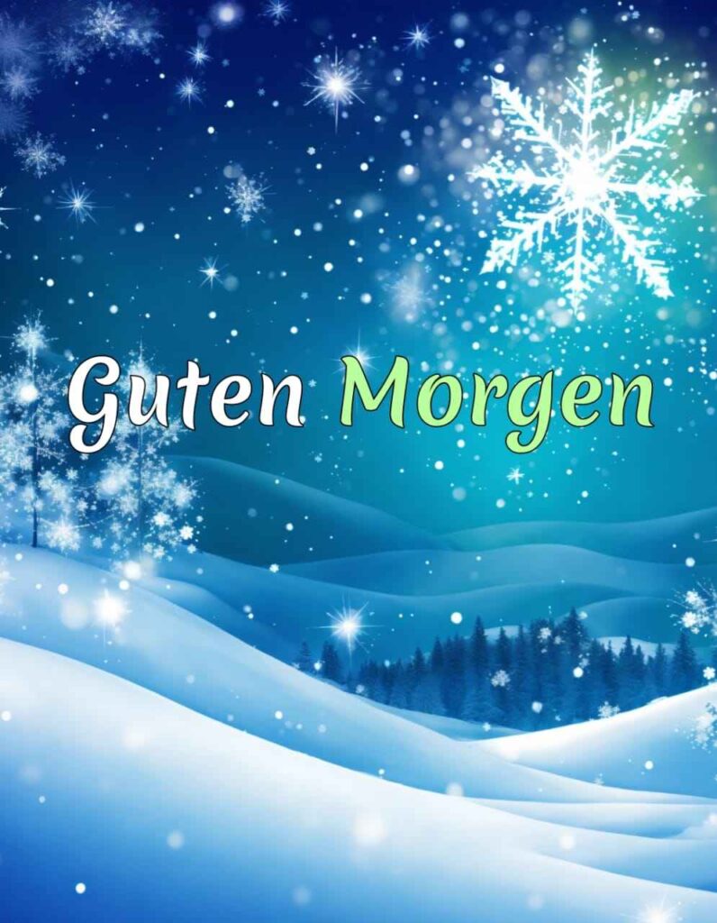 guten morgen winter kaffee gif