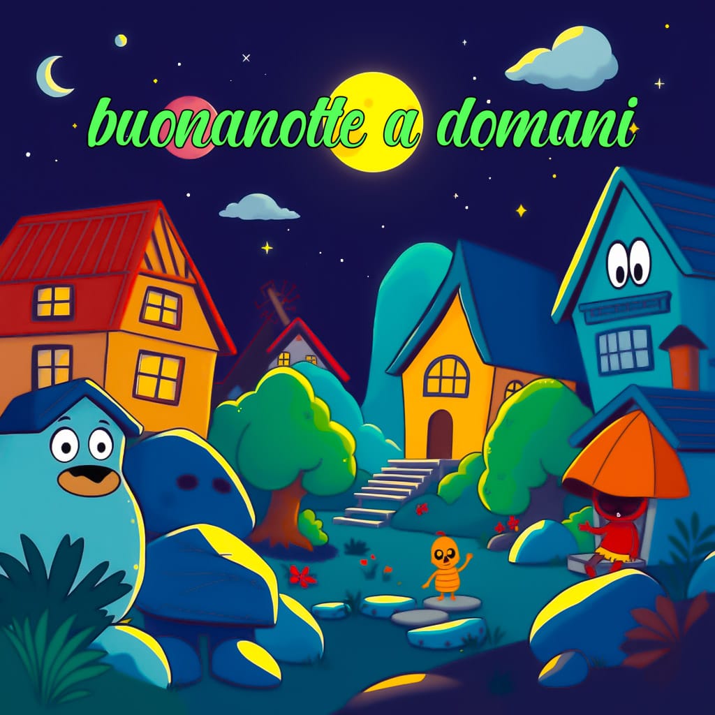 immagine di buonanotte a domani​