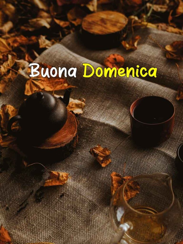 immagini della buona domenica autunnale