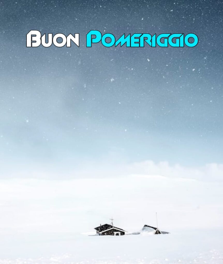 link buon pomeriggio invernale