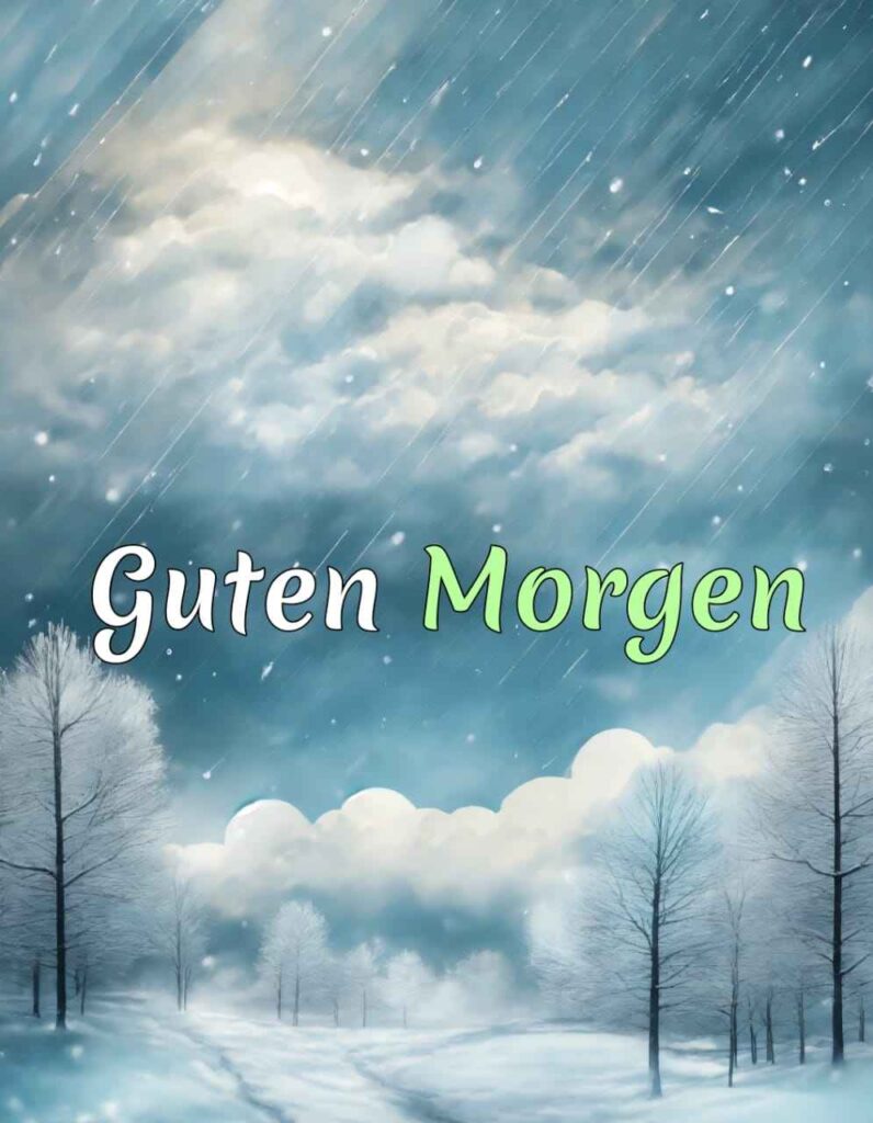 whatsapp guten morgen winter