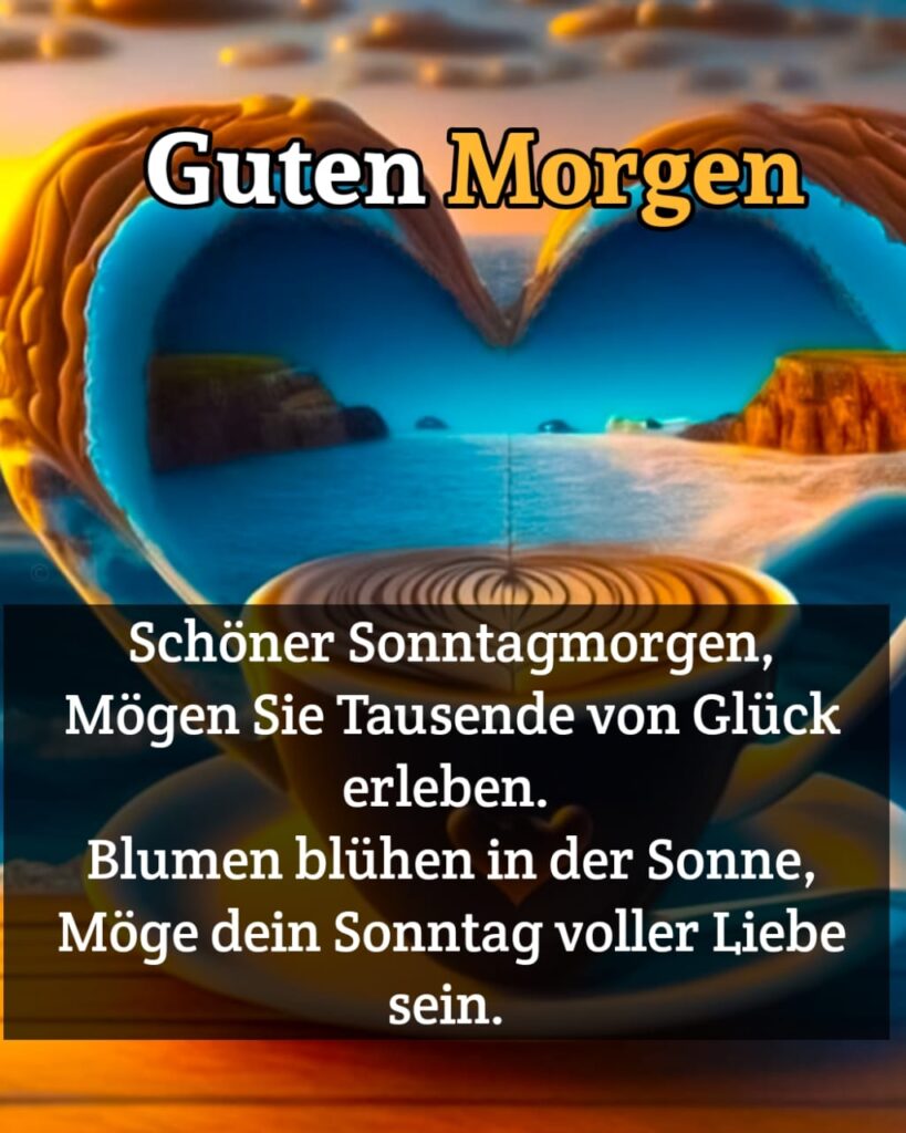 guten morgen sonntag lieblingsmensch