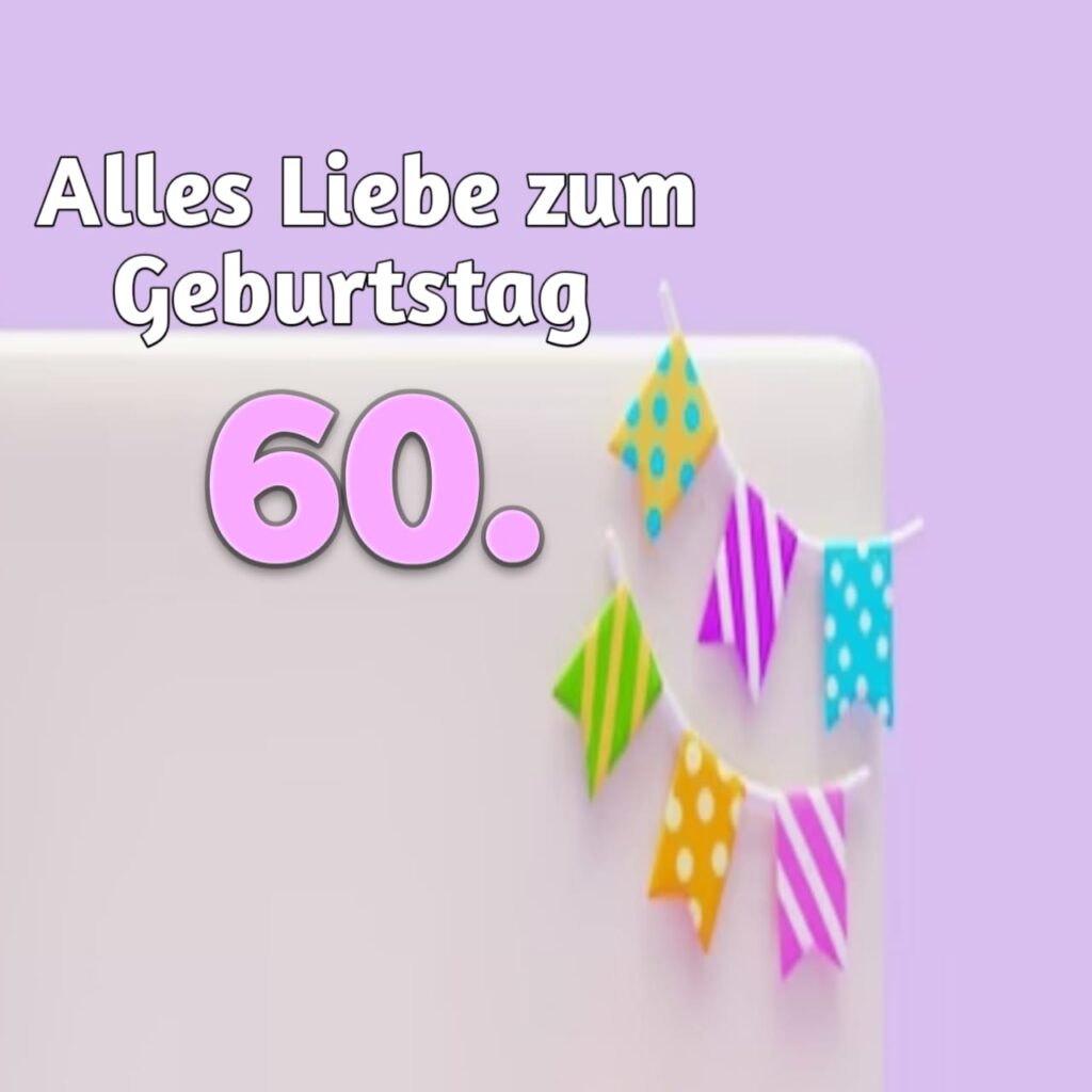 kreatives geschenk zum 60. geburtstag frau