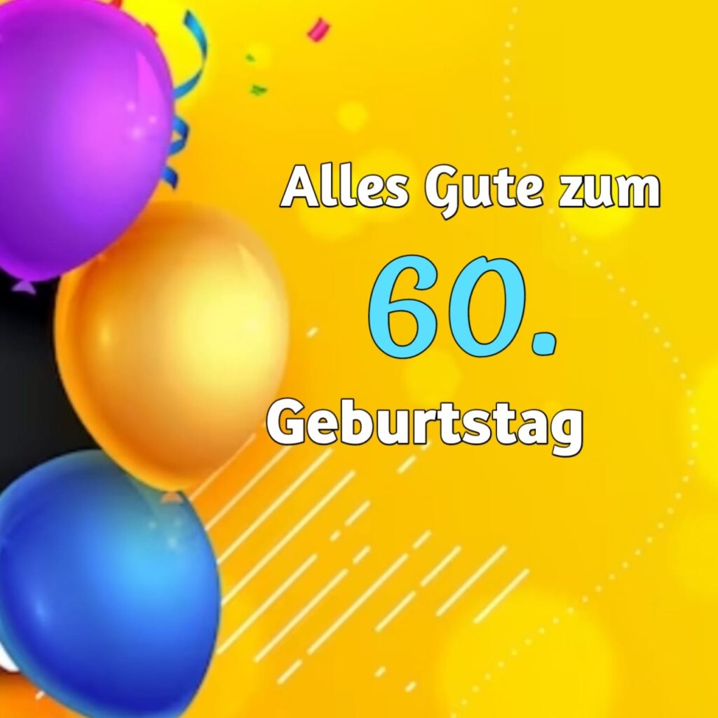 lustige ideen zum 60. geburtstag mann