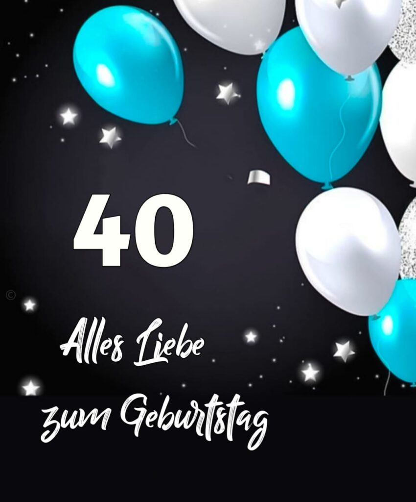 lustige sprüche zum 40. geburtstag mann