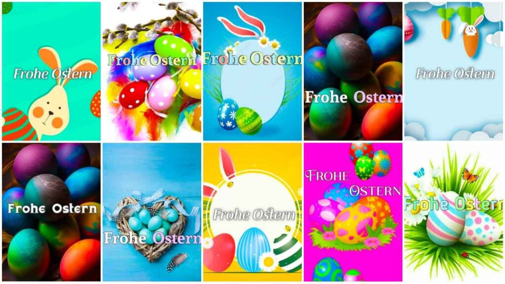 frohe ostern bild