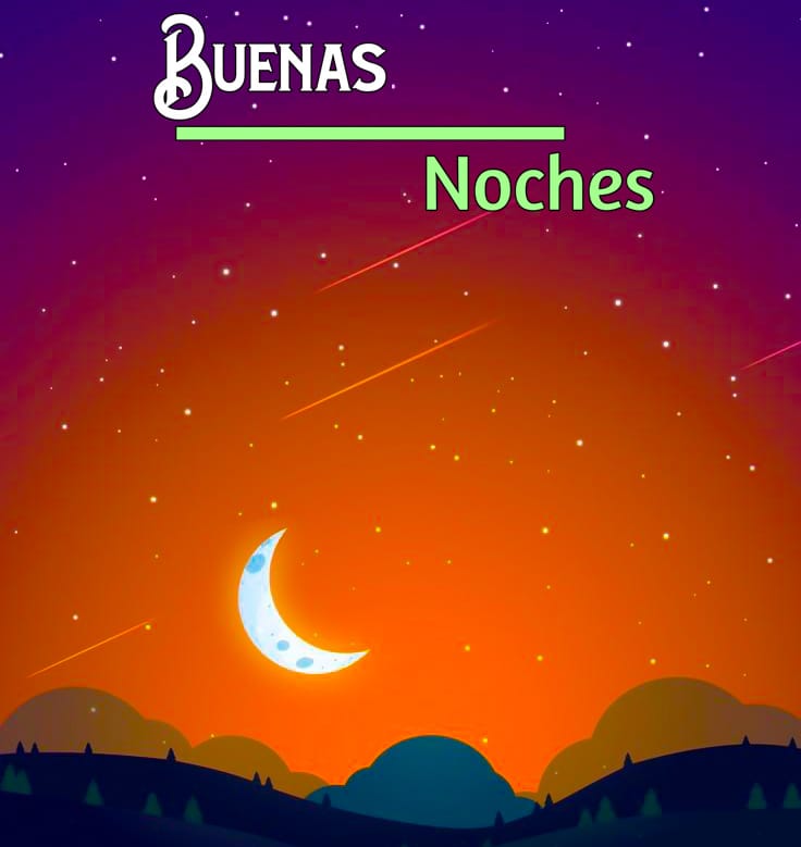 hasta mañana buenas noches