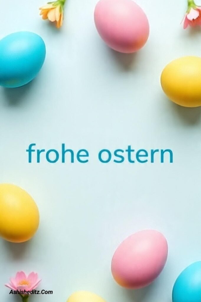 Kostenlose Bilder von bunt bemalten Ostereiern