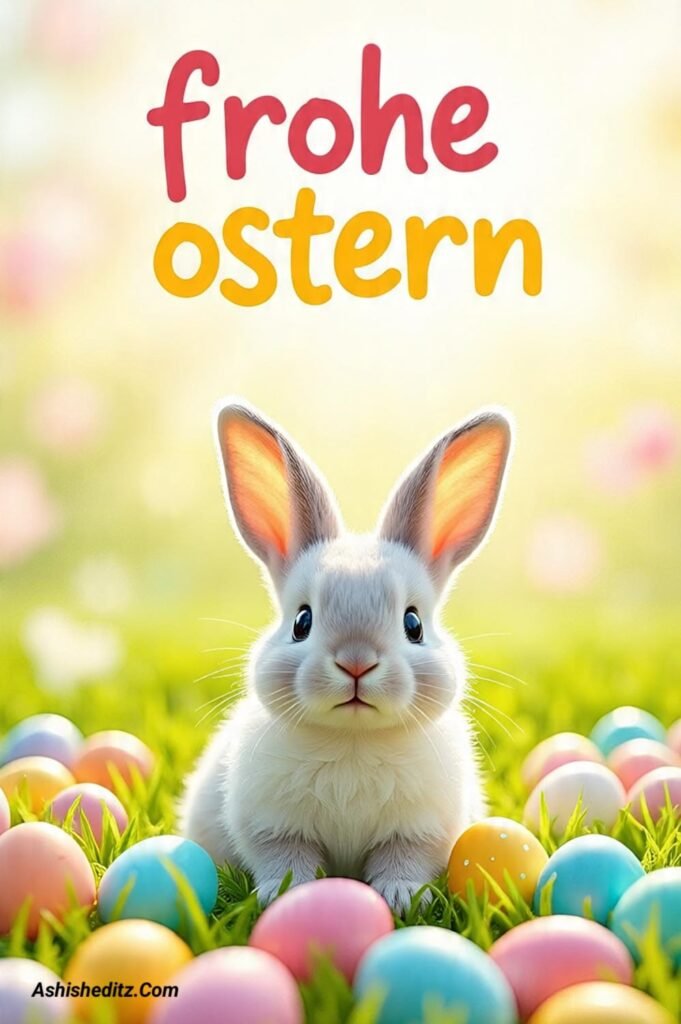 Lustiges und böses Bild zu Ostern mit schwarzem Humor