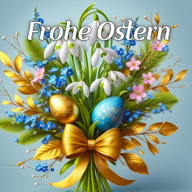 frohe ostern bilder vintage