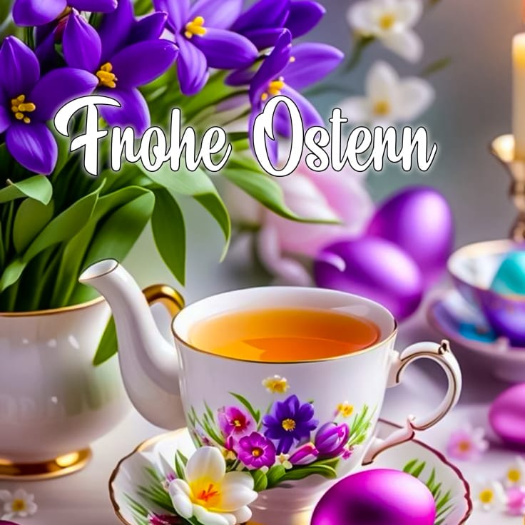 frohe ostern modern whatsapp