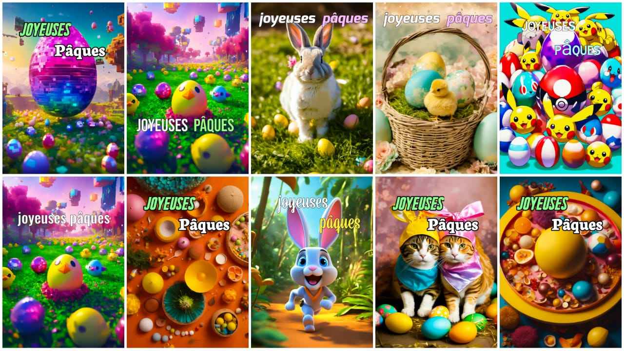 images joyeuses paques HD 4K