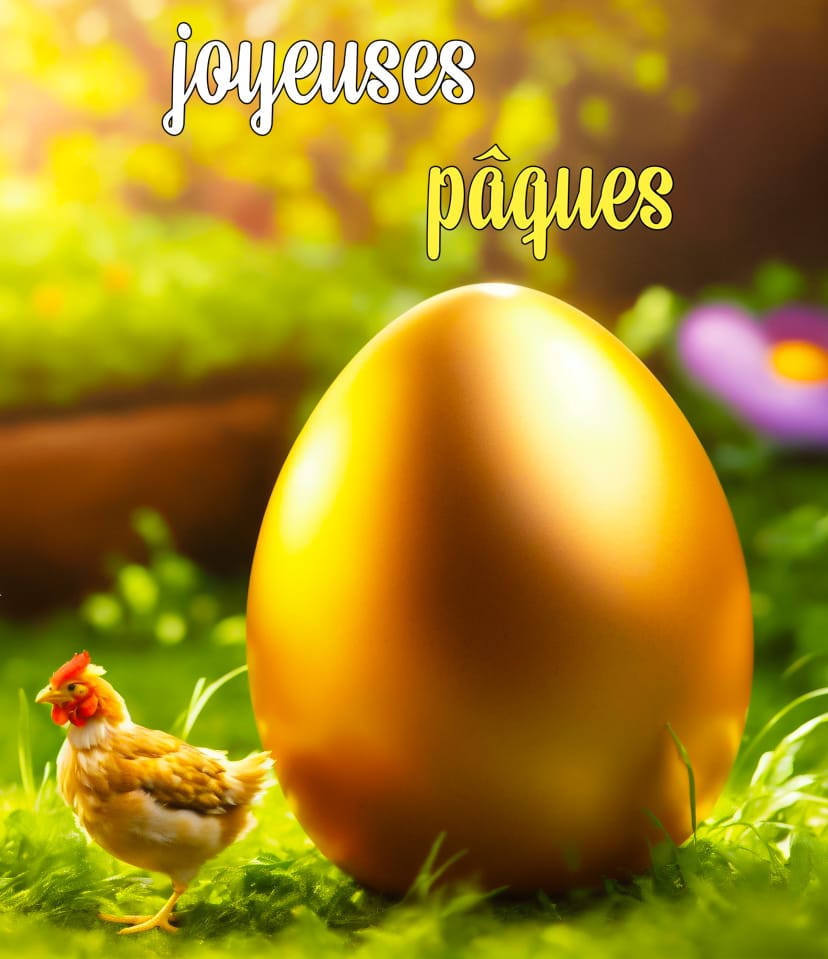 joyeuses paques images anciennes