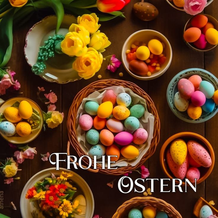 natur frohe ostern bilder