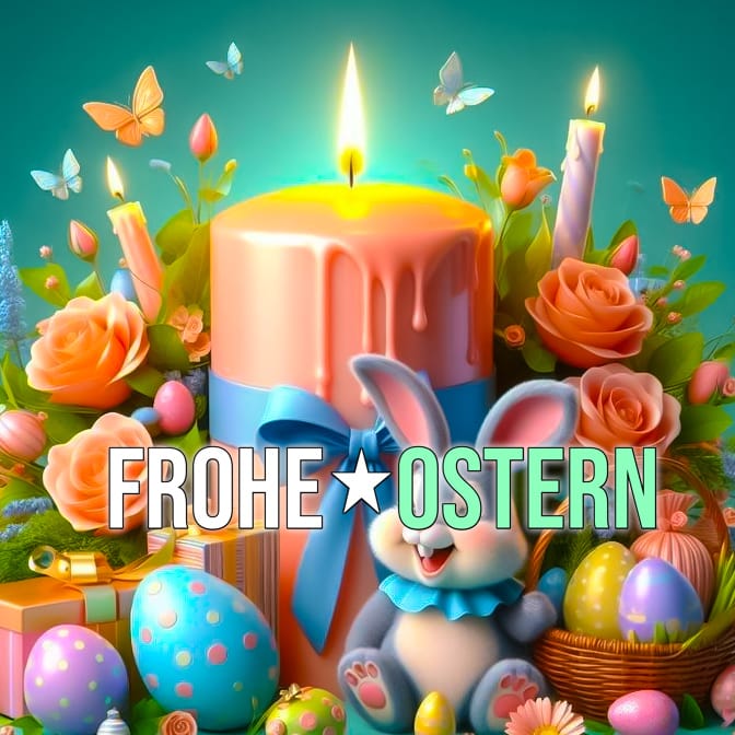 ostergrüße frohe ostern süß