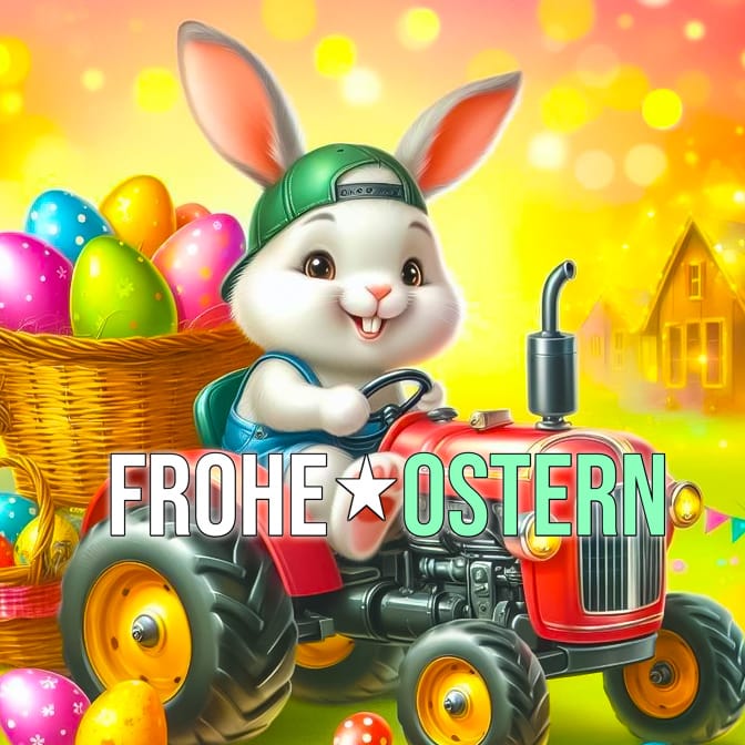 schriftzug frohe ostern HD