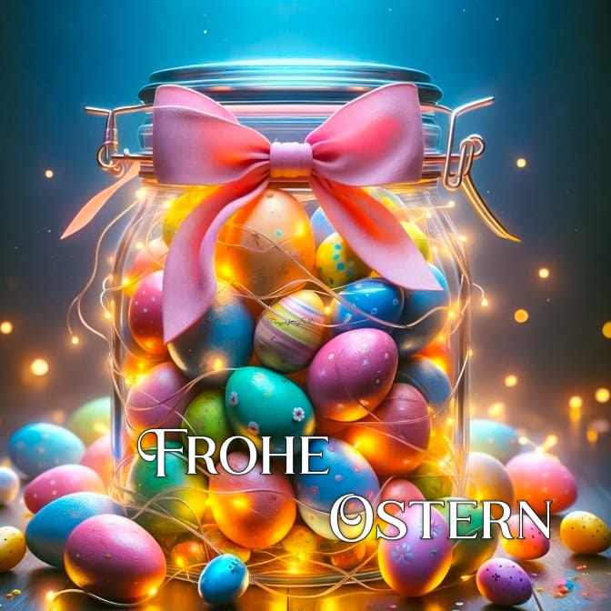 stylish frohe ostern modern HD