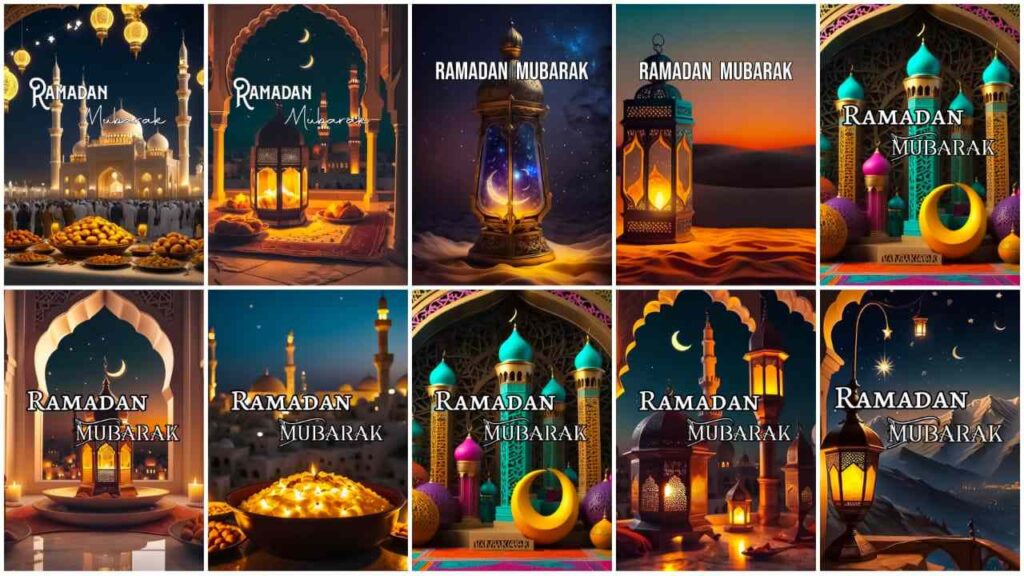 Ramadan mubarak bilder