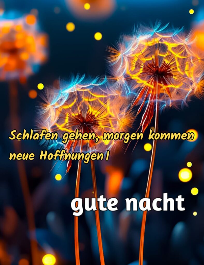 eine wunderschöne gute nacht hd