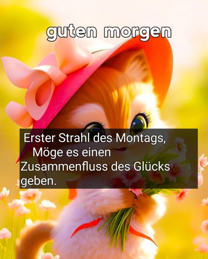 guten morgen hallo montag bilder