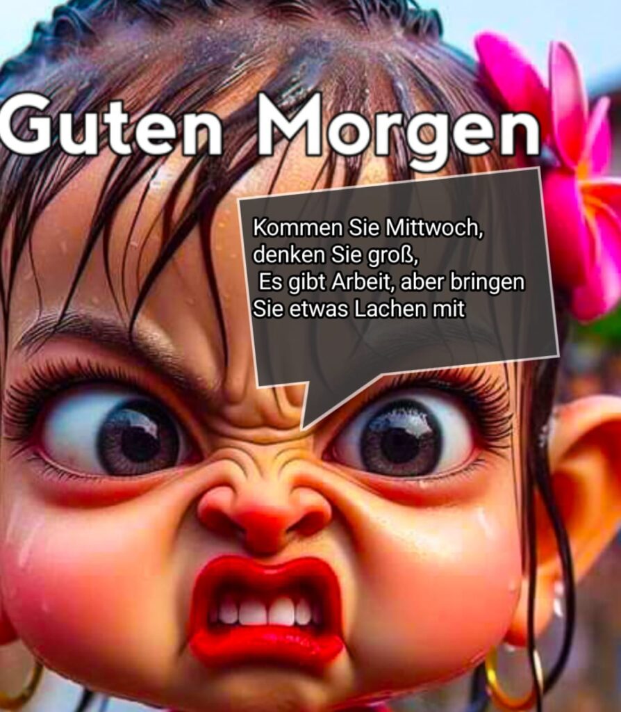 guten morgen mittwoch lustig kalt