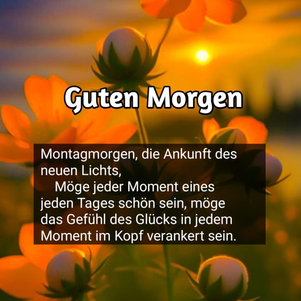 guten morgen montag wochenstart winterlich