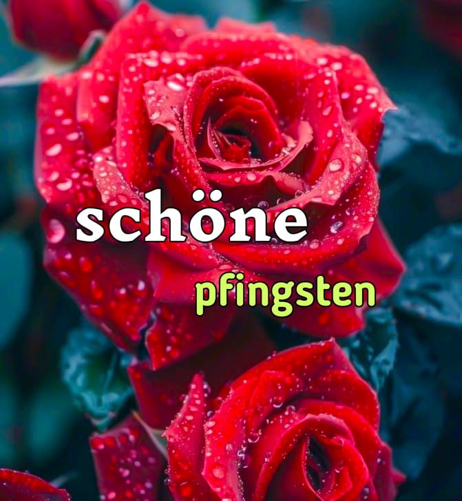 guten morgen und schöne pfingsten