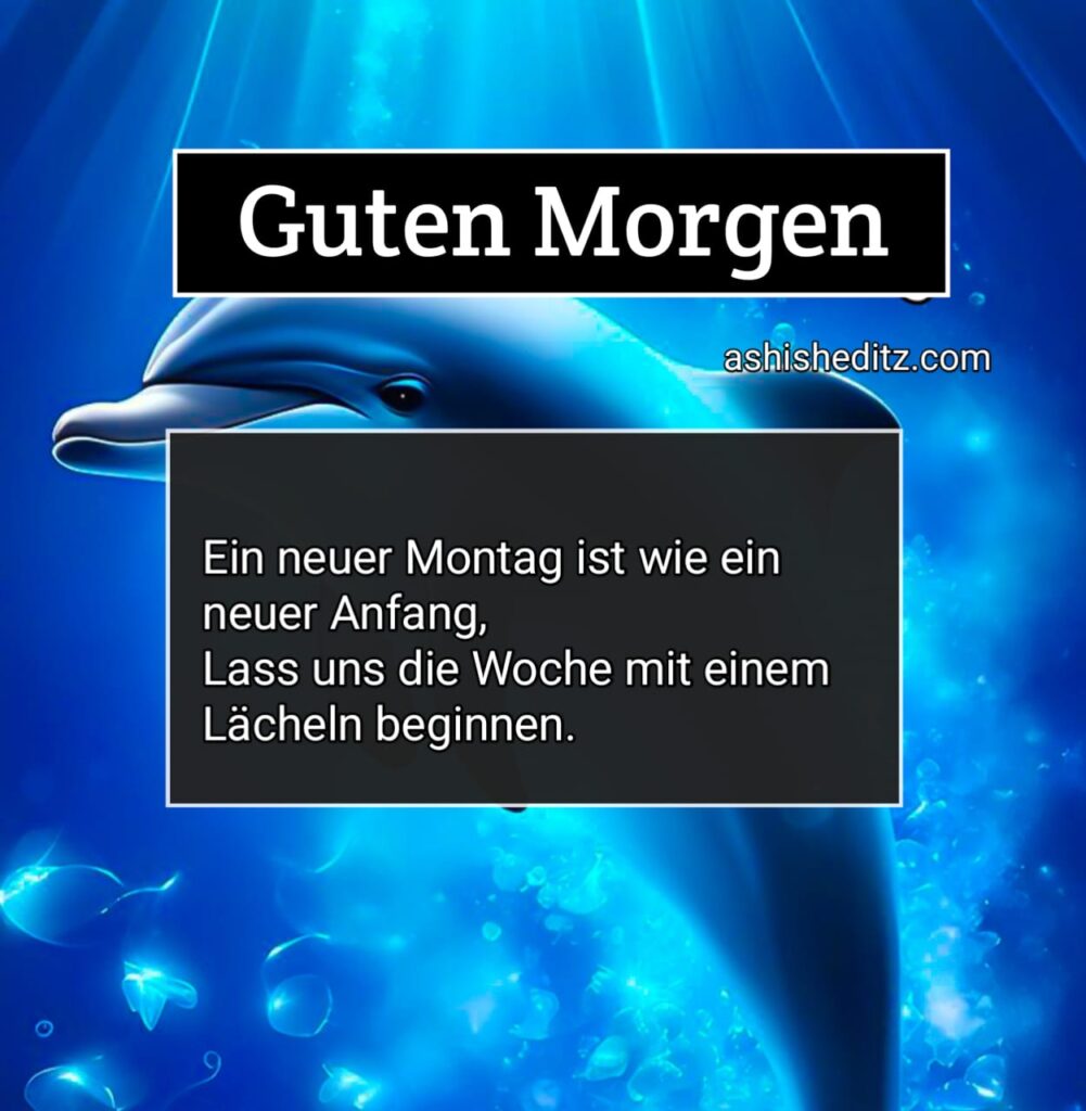 montag guten morgen gruß