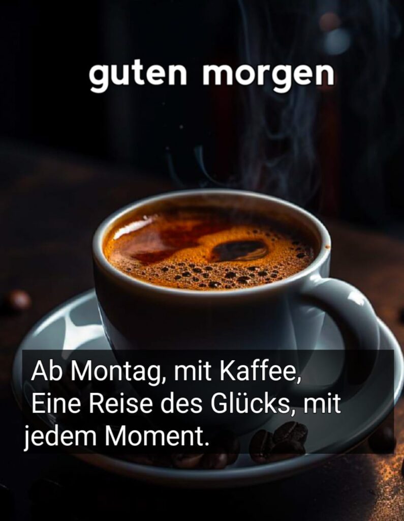 montag kaffee lustig