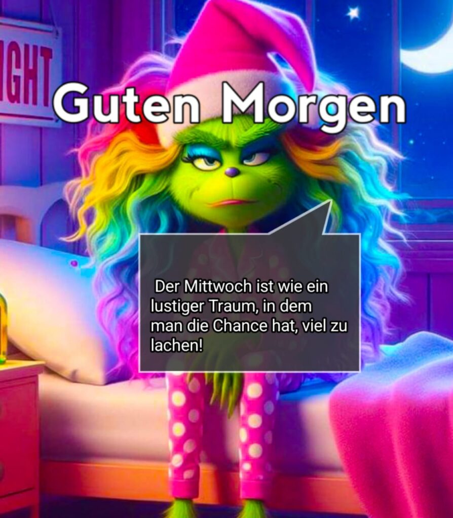 schönen guten morgen mittwoch lustig