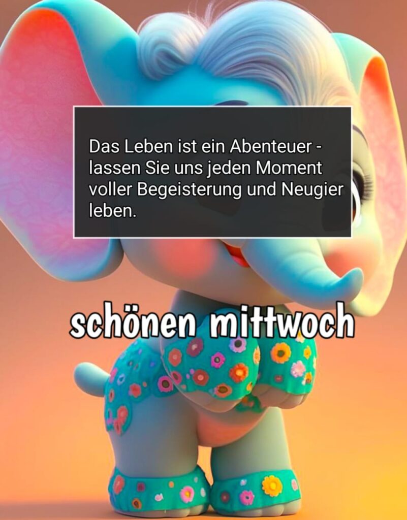 whatsapp schönen mittwoch bilder