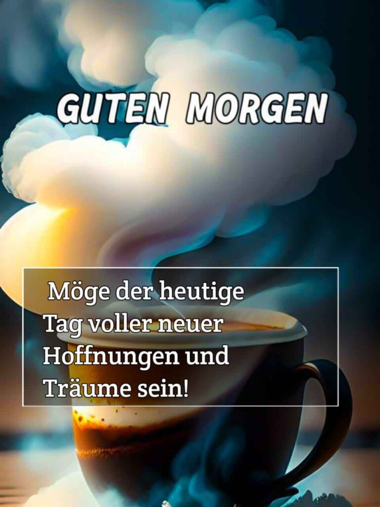 guten morgen kaffee lustig