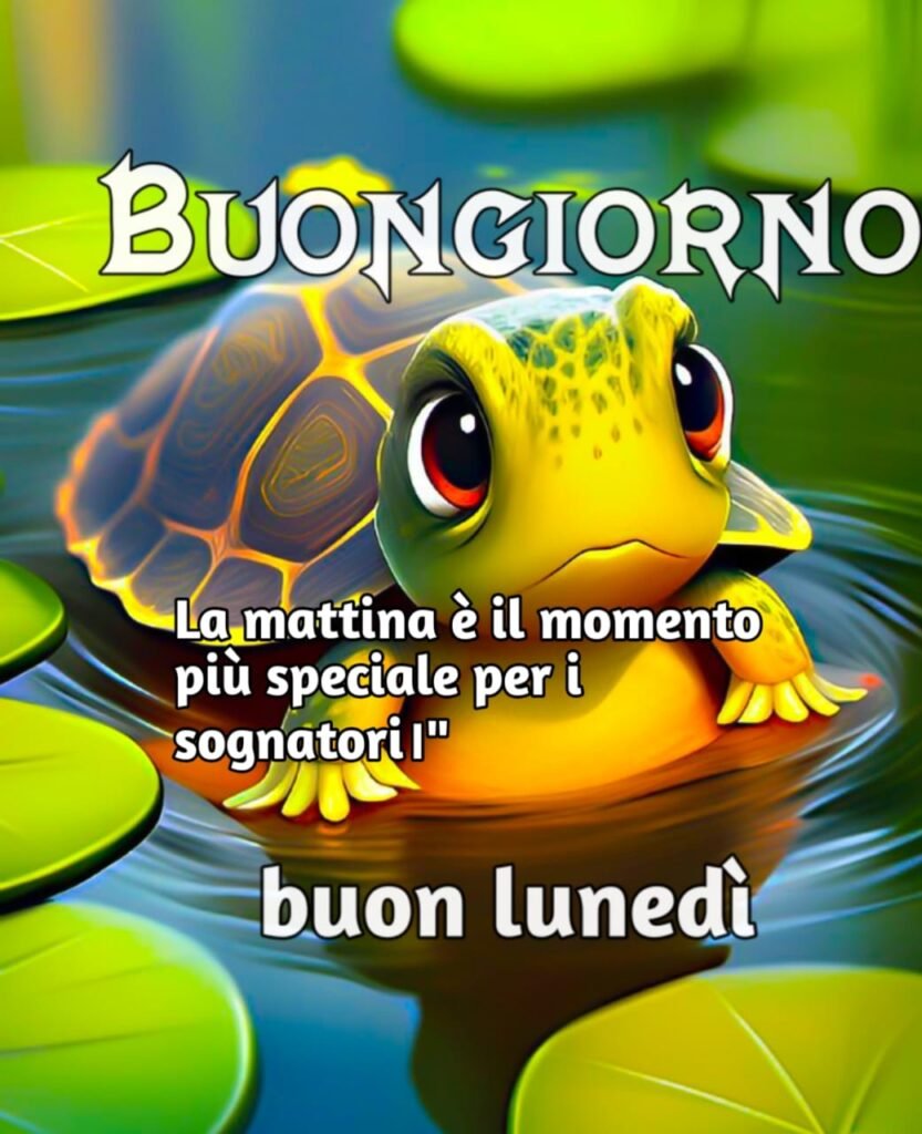 buongiorno buon lunedì autunno