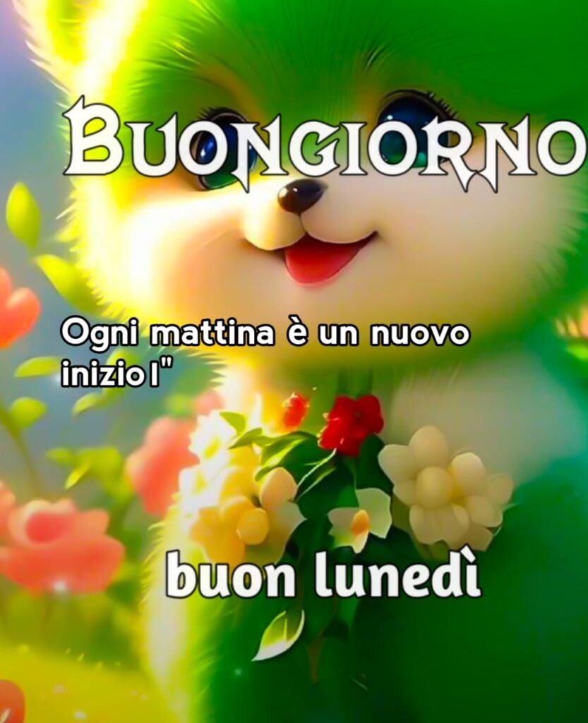 buongiorno buon lunedi gif